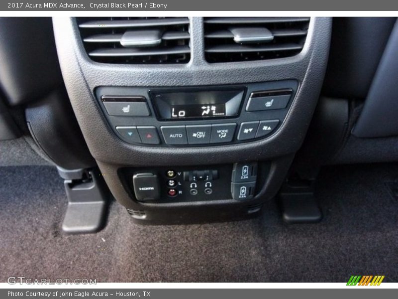 Controls of 2017 MDX Advance