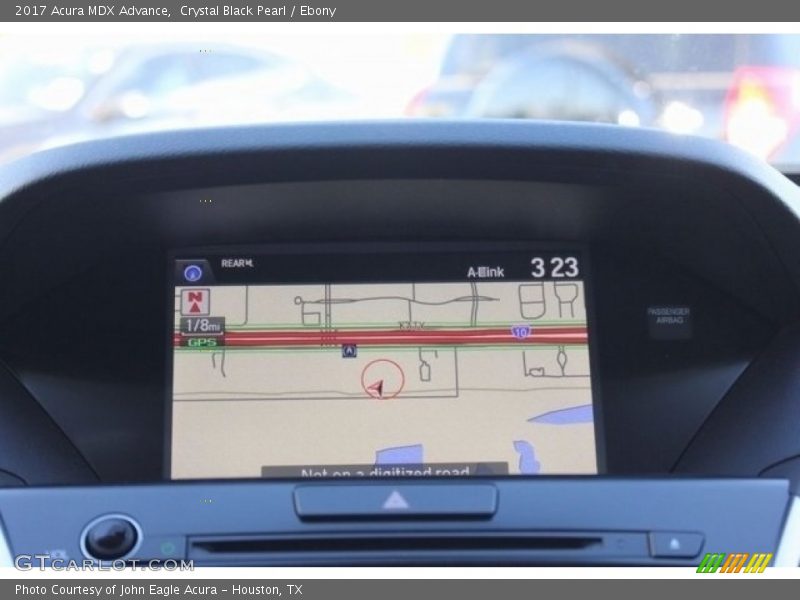 Navigation of 2017 MDX Advance