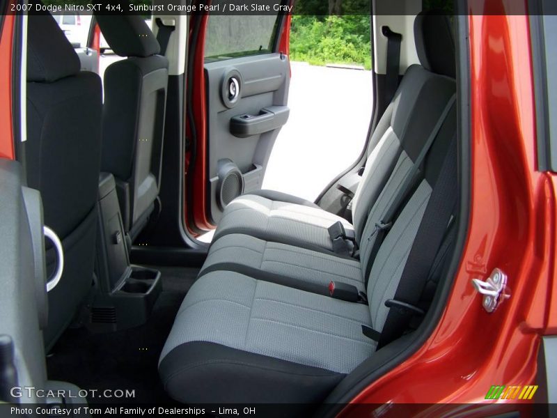 Sunburst Orange Pearl / Dark Slate Gray 2007 Dodge Nitro SXT 4x4