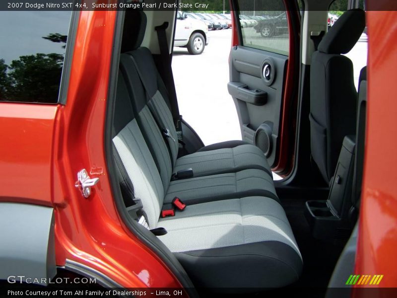 Sunburst Orange Pearl / Dark Slate Gray 2007 Dodge Nitro SXT 4x4