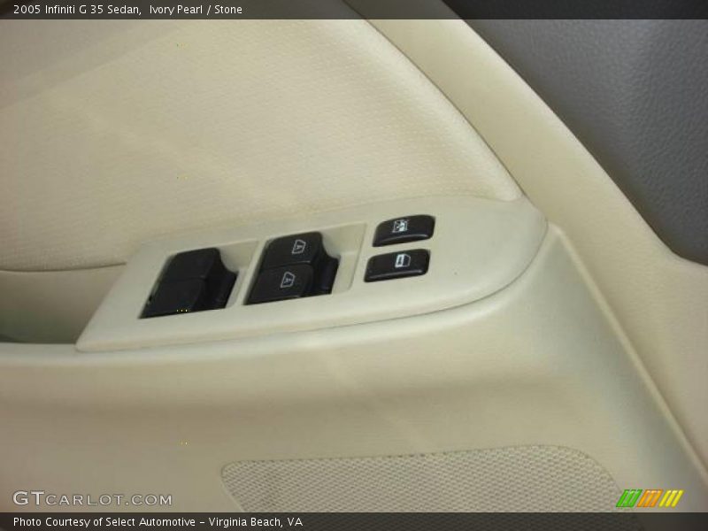Ivory Pearl / Stone 2005 Infiniti G 35 Sedan