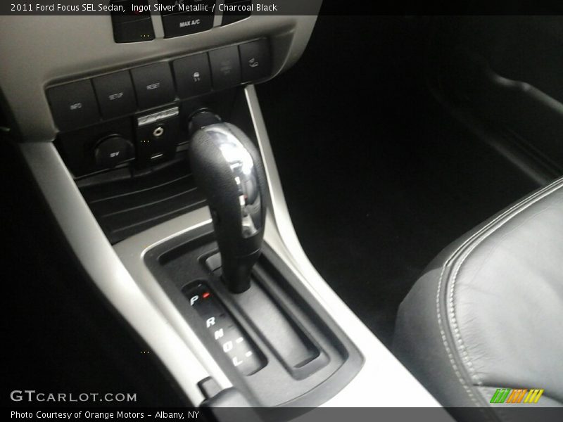 Ingot Silver Metallic / Charcoal Black 2011 Ford Focus SEL Sedan