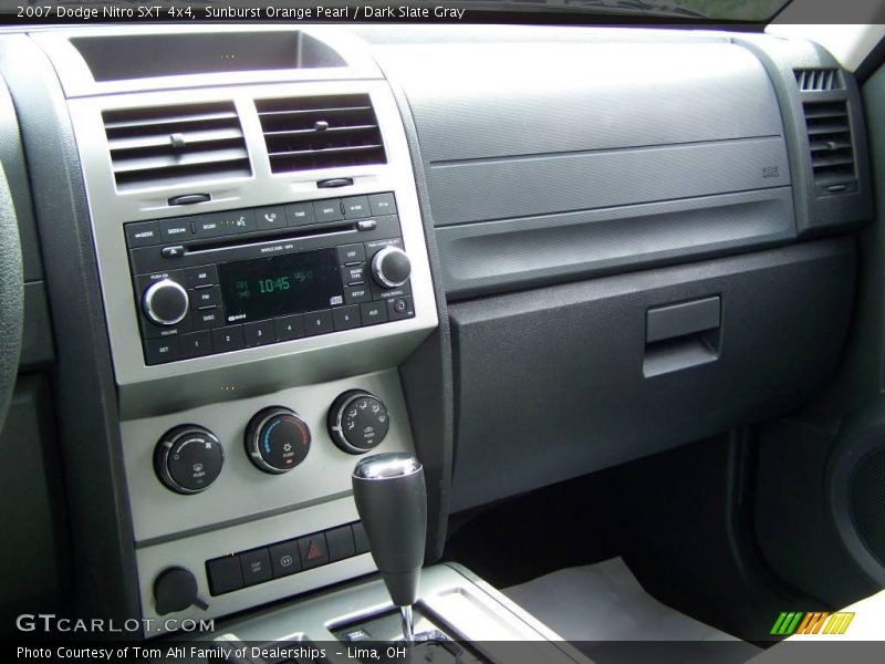 Sunburst Orange Pearl / Dark Slate Gray 2007 Dodge Nitro SXT 4x4