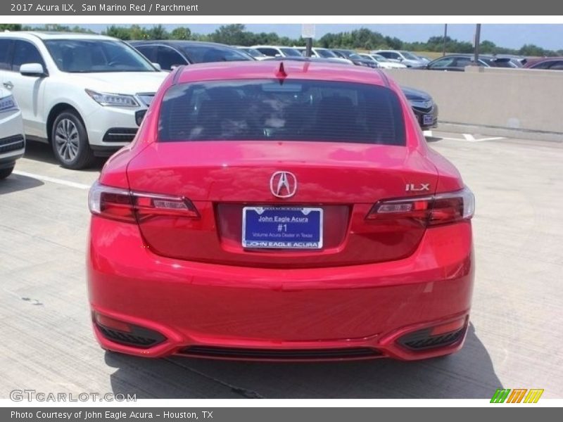 San Marino Red / Parchment 2017 Acura ILX