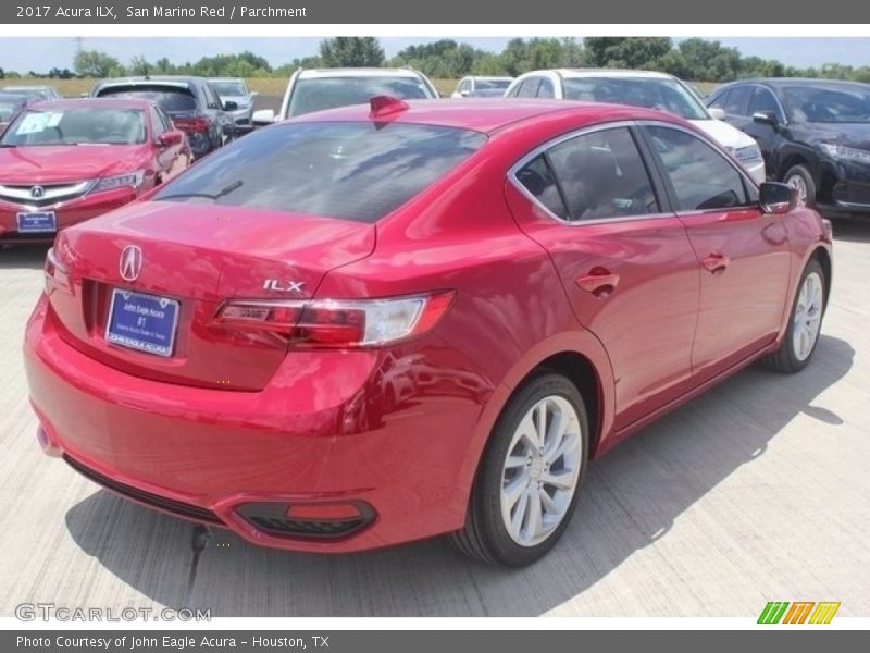 San Marino Red / Parchment 2017 Acura ILX