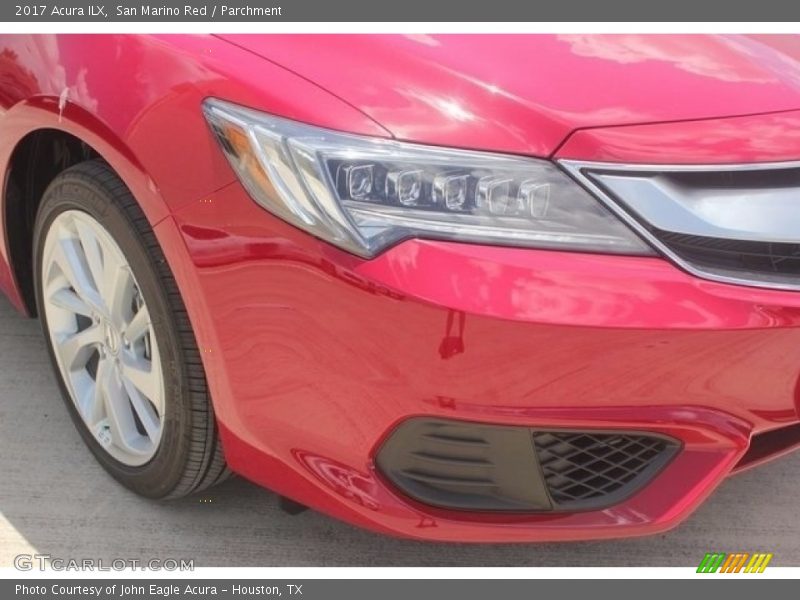 San Marino Red / Parchment 2017 Acura ILX