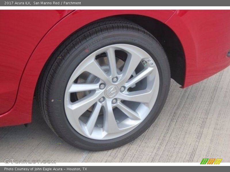 San Marino Red / Parchment 2017 Acura ILX