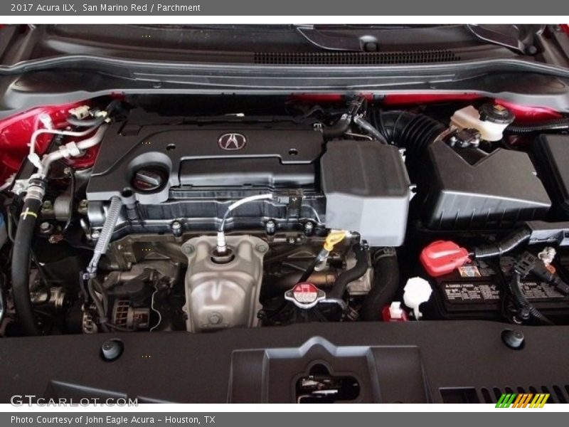 San Marino Red / Parchment 2017 Acura ILX