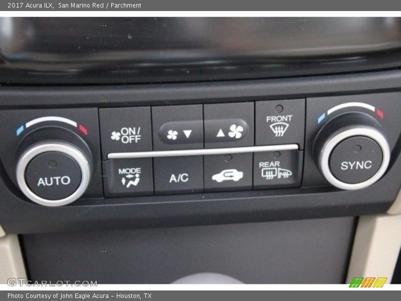 San Marino Red / Parchment 2017 Acura ILX