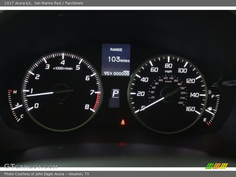 San Marino Red / Parchment 2017 Acura ILX