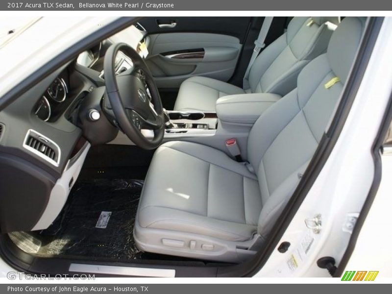 Bellanova White Pearl / Graystone 2017 Acura TLX Sedan