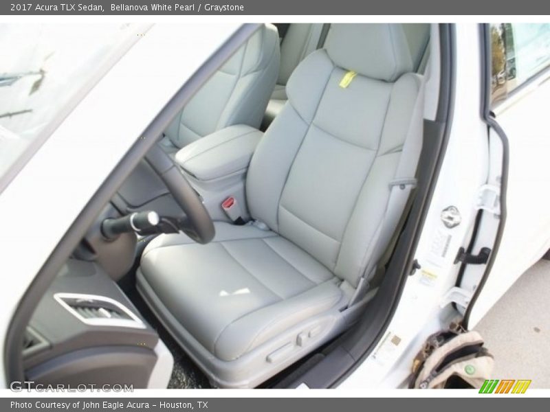 Bellanova White Pearl / Graystone 2017 Acura TLX Sedan