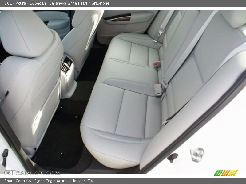 Bellanova White Pearl / Graystone 2017 Acura TLX Sedan