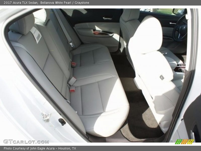 Bellanova White Pearl / Graystone 2017 Acura TLX Sedan