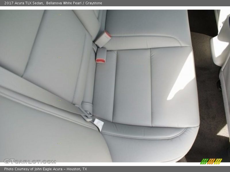 Bellanova White Pearl / Graystone 2017 Acura TLX Sedan