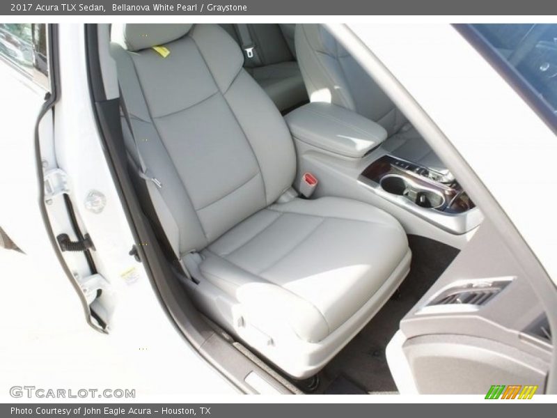 Bellanova White Pearl / Graystone 2017 Acura TLX Sedan