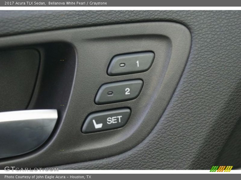Bellanova White Pearl / Graystone 2017 Acura TLX Sedan
