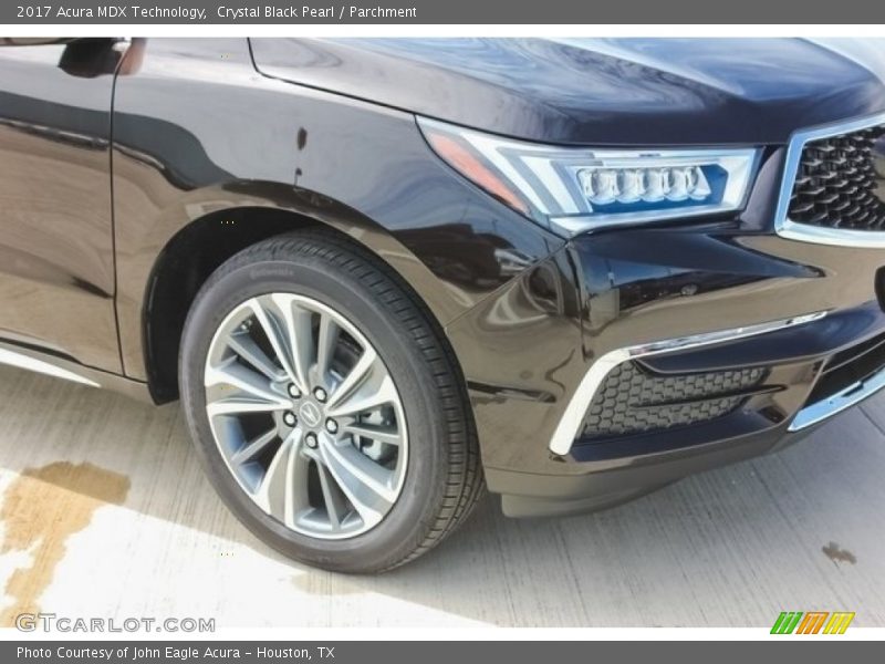 Crystal Black Pearl / Parchment 2017 Acura MDX Technology
