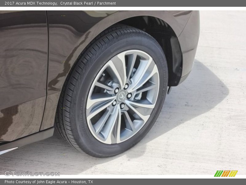 Crystal Black Pearl / Parchment 2017 Acura MDX Technology