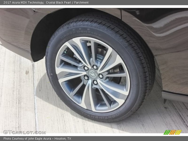 Crystal Black Pearl / Parchment 2017 Acura MDX Technology