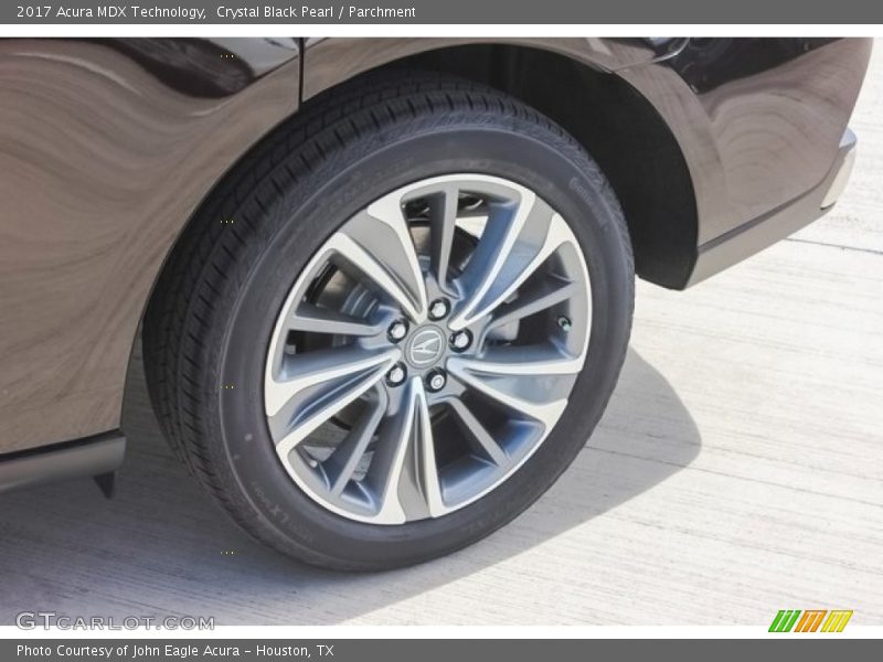 Crystal Black Pearl / Parchment 2017 Acura MDX Technology