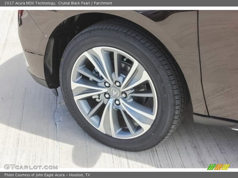 Crystal Black Pearl / Parchment 2017 Acura MDX Technology