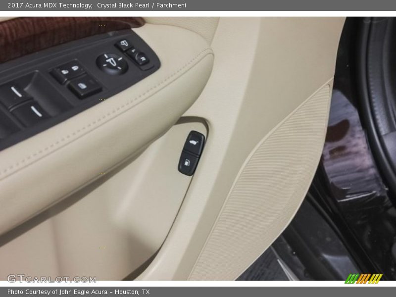 Crystal Black Pearl / Parchment 2017 Acura MDX Technology