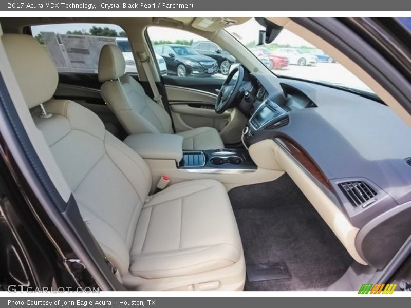 Crystal Black Pearl / Parchment 2017 Acura MDX Technology