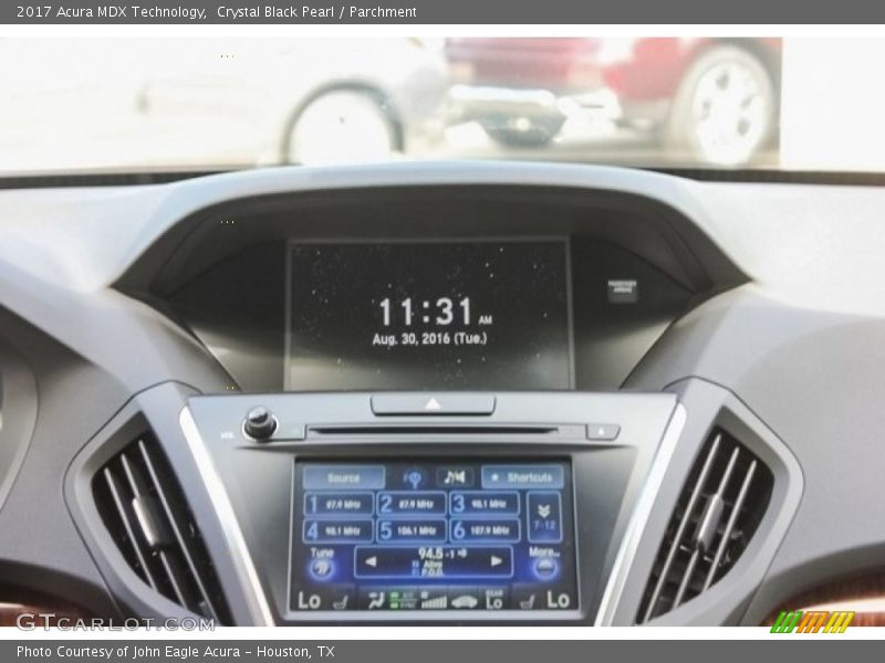 Crystal Black Pearl / Parchment 2017 Acura MDX Technology