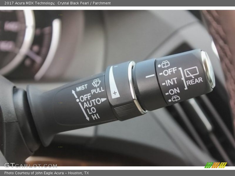 Crystal Black Pearl / Parchment 2017 Acura MDX Technology