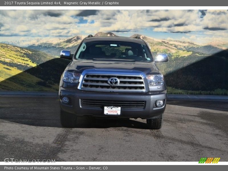 Magnetic Gray Metallic / Graphite 2017 Toyota Sequoia Limited 4x4