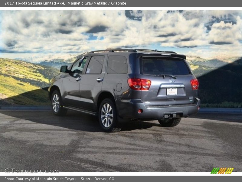 Magnetic Gray Metallic / Graphite 2017 Toyota Sequoia Limited 4x4