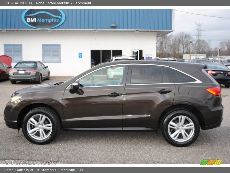 Kona Coffee Metallic / Parchment 2014 Acura RDX