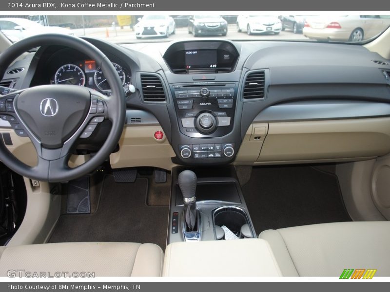 Kona Coffee Metallic / Parchment 2014 Acura RDX