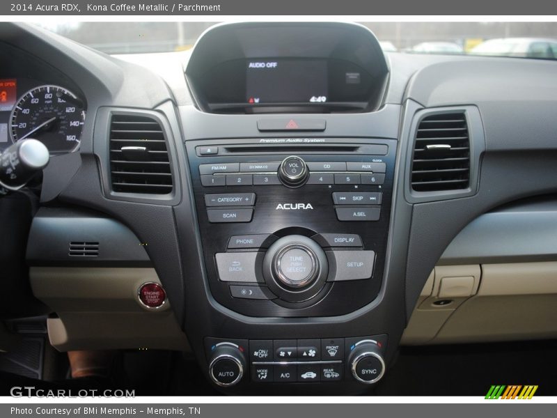 Kona Coffee Metallic / Parchment 2014 Acura RDX