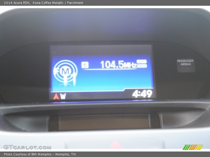 Kona Coffee Metallic / Parchment 2014 Acura RDX