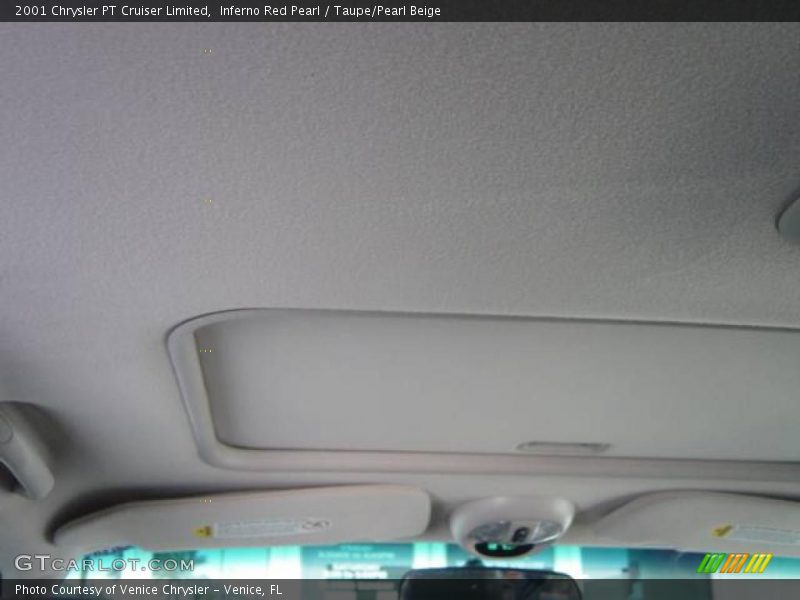 Inferno Red Pearl / Taupe/Pearl Beige 2001 Chrysler PT Cruiser Limited