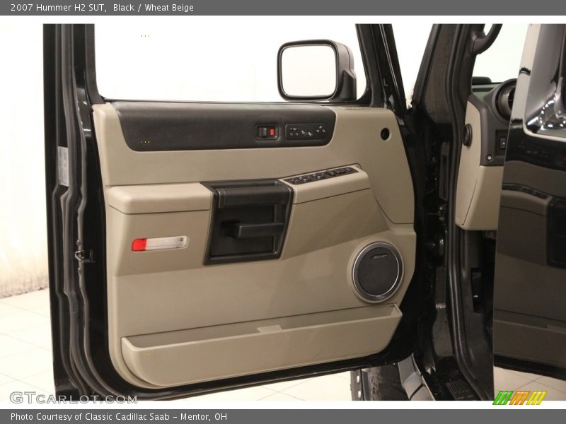 Black / Wheat Beige 2007 Hummer H2 SUT