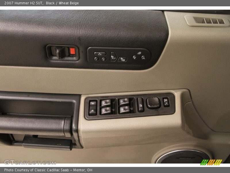 Black / Wheat Beige 2007 Hummer H2 SUT