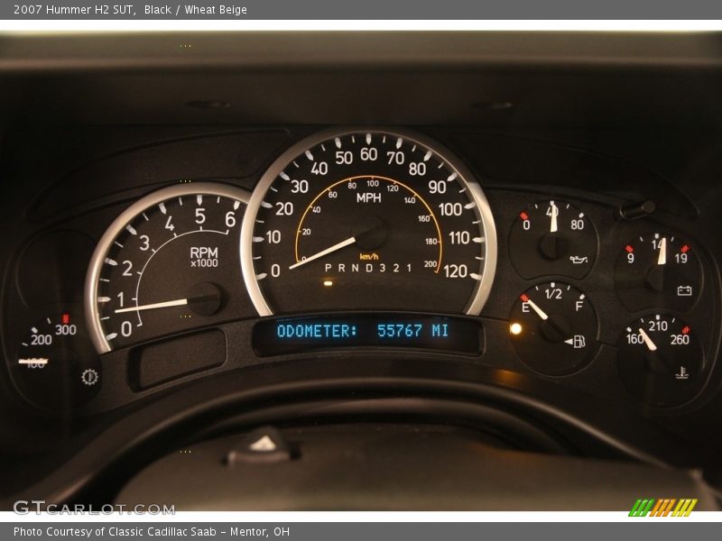 Black / Wheat Beige 2007 Hummer H2 SUT
