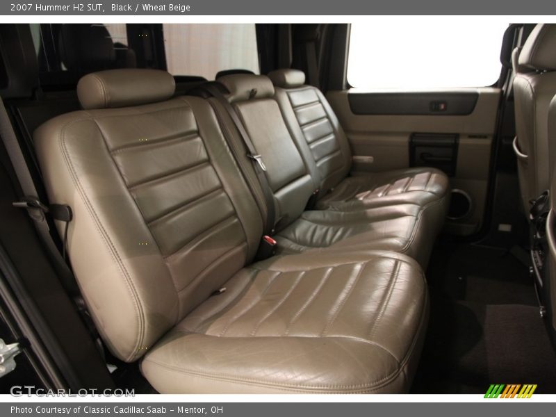 Black / Wheat Beige 2007 Hummer H2 SUT