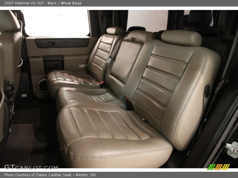 Black / Wheat Beige 2007 Hummer H2 SUT