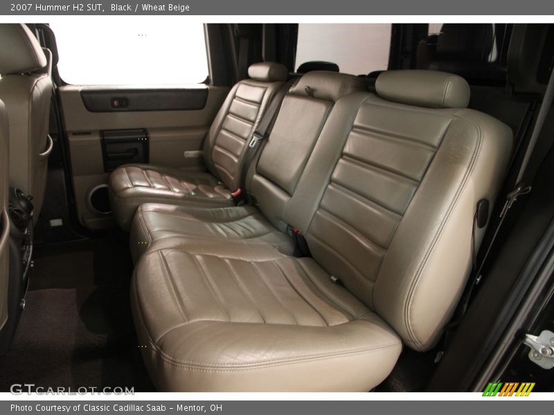 Black / Wheat Beige 2007 Hummer H2 SUT