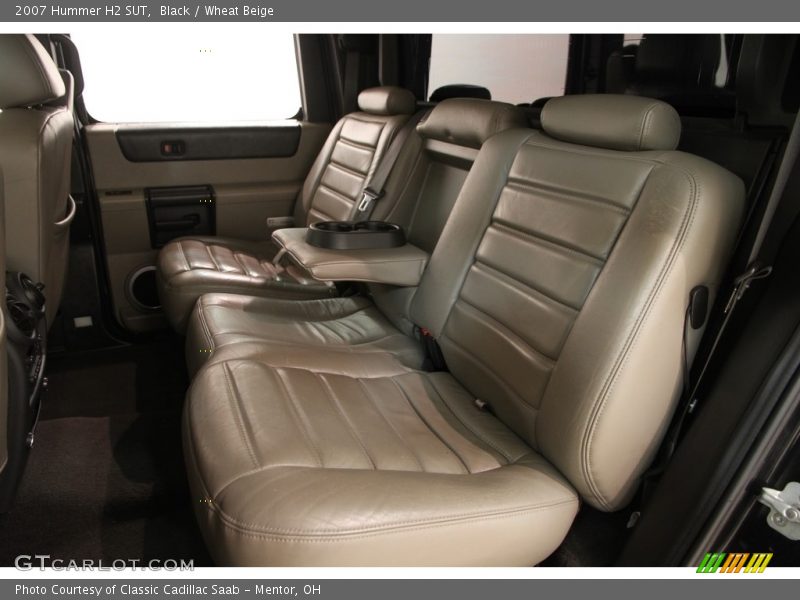 Black / Wheat Beige 2007 Hummer H2 SUT