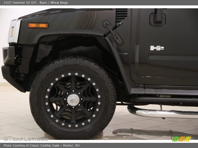 Black / Wheat Beige 2007 Hummer H2 SUT