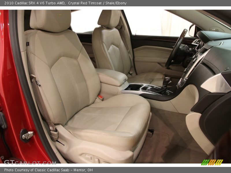 Crystal Red Tintcoat / Shale/Ebony 2010 Cadillac SRX 4 V6 Turbo AWD