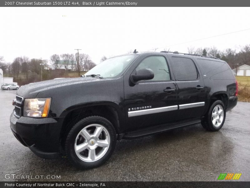 Black / Light Cashmere/Ebony 2007 Chevrolet Suburban 1500 LTZ 4x4
