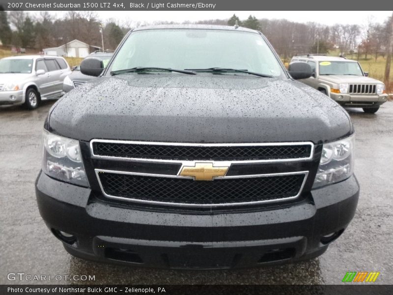Black / Light Cashmere/Ebony 2007 Chevrolet Suburban 1500 LTZ 4x4