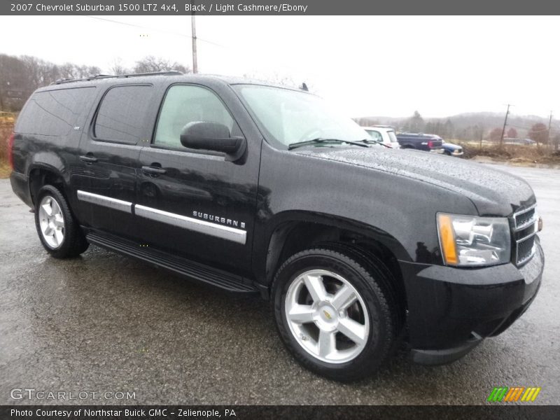 Black / Light Cashmere/Ebony 2007 Chevrolet Suburban 1500 LTZ 4x4
