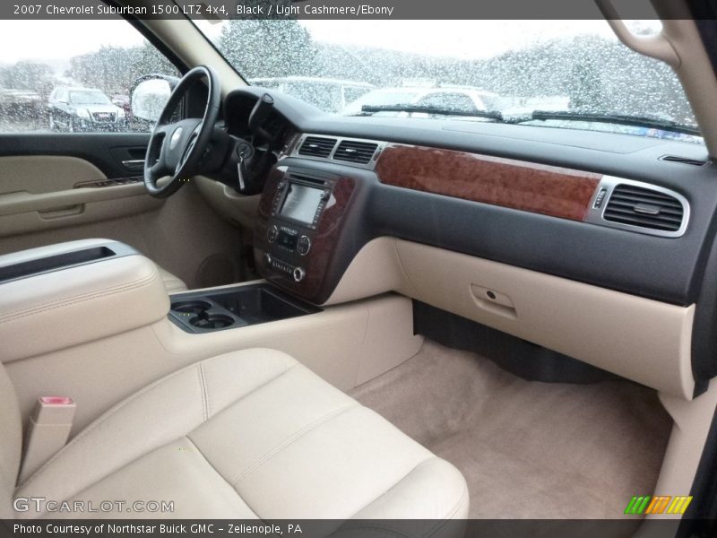 Black / Light Cashmere/Ebony 2007 Chevrolet Suburban 1500 LTZ 4x4